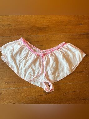 Urban Outfitters light pink shorts with Pink Trim